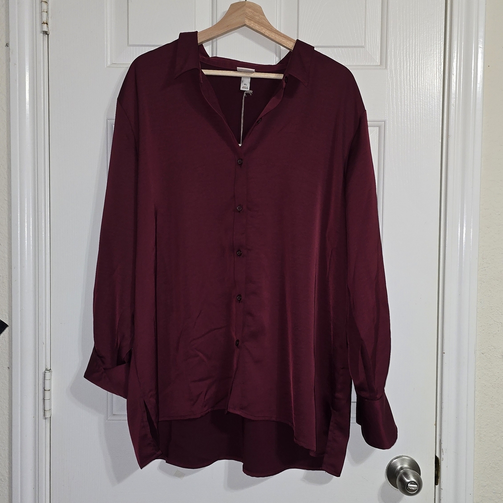 A New Day NWT Button Down Shirt Womens XL